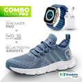 Combo em Oferta 3x1 TÊNIS NEWFIT + IWO SERIES 8 ULTRA + FONE BLUETOOTH PRO | EN