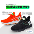 Combo 2x1 SNEAKERS PRO | TÊNIS NEWFIT PRO + TÊNIS RUNNING PRO | ENVIO IMEDIATO