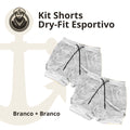 Kit Shorts Dry-Fit Esportivo