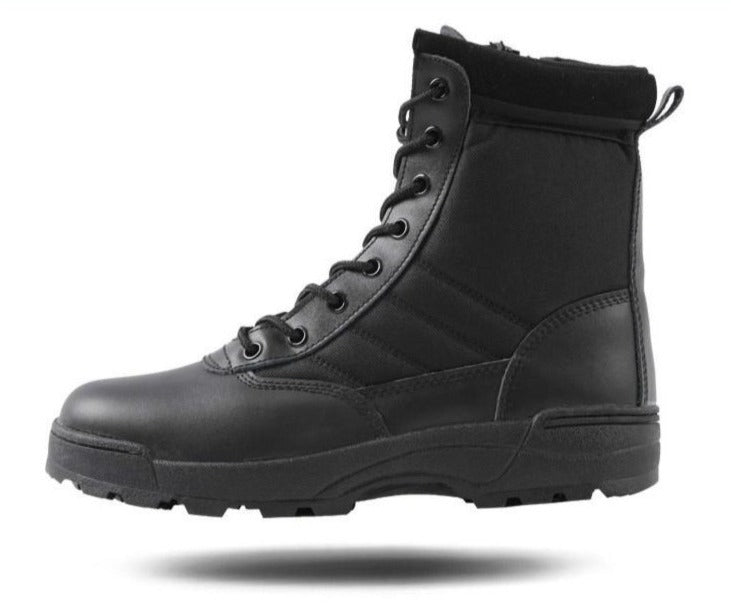 Bota de Couro Tática Masculina