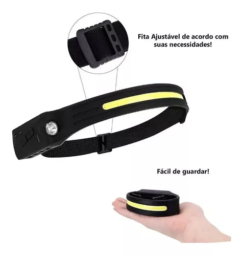 Lanterna de Cabeça Tech Laser[Compre 1 leve 2]